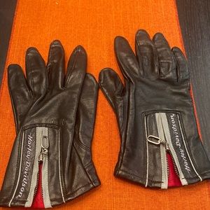 VINTGAGE HARLEY-DAVIDSON woman’s leather gloves.